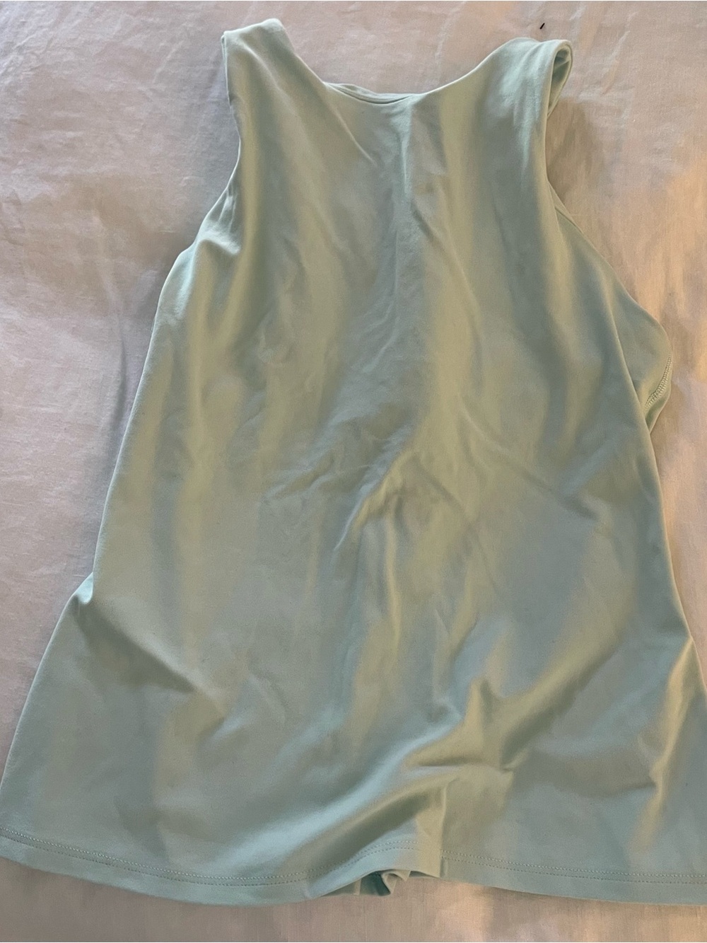 Athleta Light Mint Green Racerback Tank Top